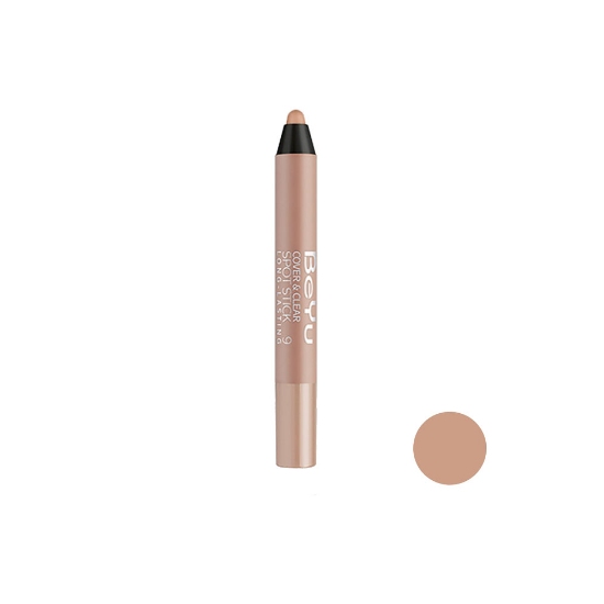 کانسیلر استیکی با دوام بی یو مدل Cover And Spot Stick Long Lasting 9