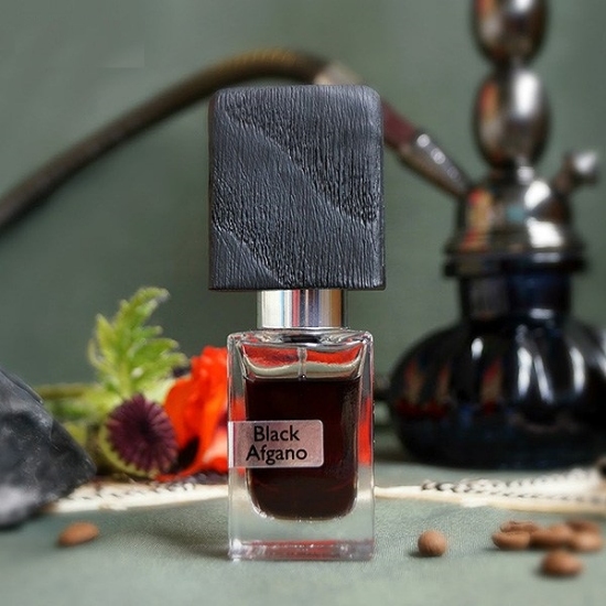 تصویر  پرفیوم ناسوماتو مدل Black Afgano حجم ۳۰ میلی لیتر