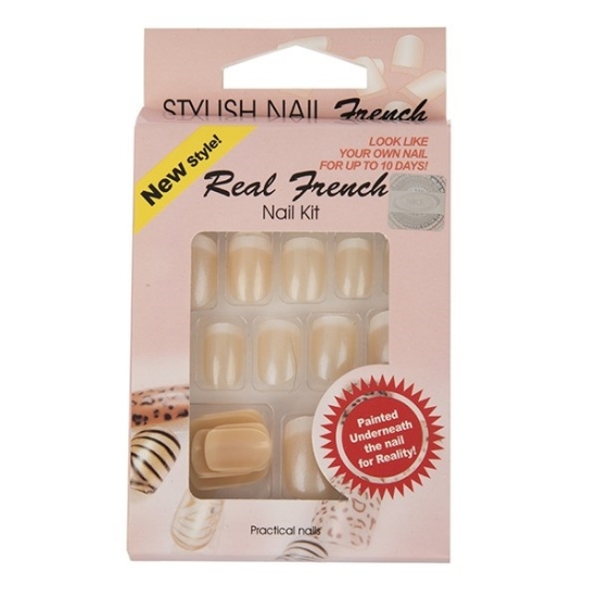 ناخن مصنوعی تریتون Triton Real French NDN-1518-5529 Nail Extension
