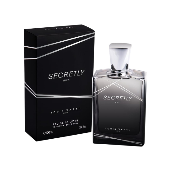 پرفیوم سکرت استایل مردانه Louis VarelSecretly Men Eau De Toilette 100ml