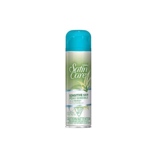 خود تراش ژیلت مدل Venus به همراه ژل اصلاح Satin Care SENSITIVE SKIN حجم ۲۰۰ میلی لیتر