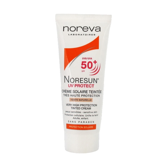کرم ضد آفتاب نوروا سری نورسان گرجوال رنگی +SPF50 حجم ۴۰ میلی لیتر