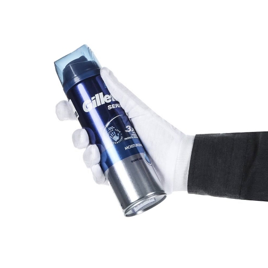 ژل اصلاح ژیلت سری 3X مدل Moisturizing حجم 200 میلی لیتر