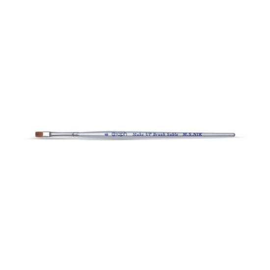 قلم موی آرایشی تخت مناسب آرایش چشم و گریم چهره گراف سایز 8