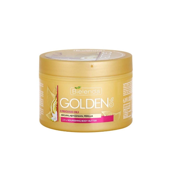 کره بدن مغذی بی یلندا سری GOLDEN حجم 200 میلی لیتر