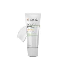 کرم مرطوب کننده بی رنگ پریم مدل Acnex با SPF30 حجم 50 میلی لیتر