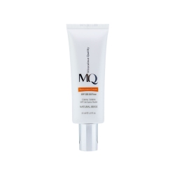 کرم ضد آفتاب رنگی ام کیو مدل NATURAL BEIGE با SPF50 حجم 55 میلی لیتر
