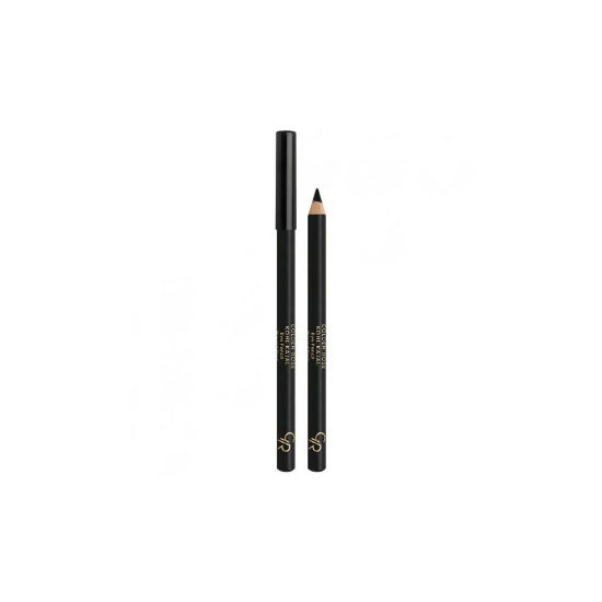 مداد چشم مشکی چوبی گلدن رز مدل kohl kajal