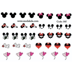 لنز ناخن شماره 305