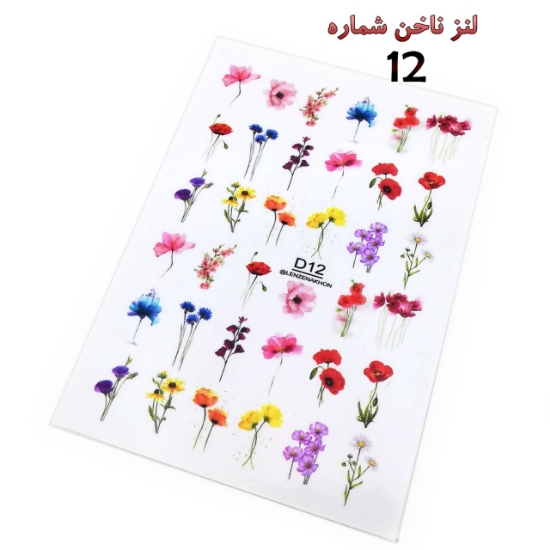 لنز ناخن شماره D12