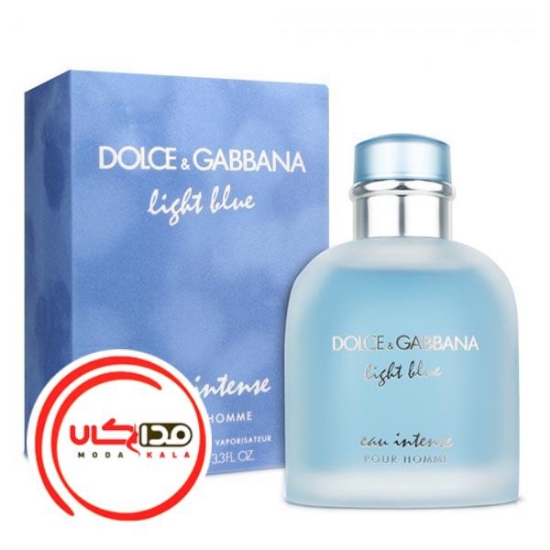 تصویر  عطر ادکلن دلچه گابانا لایت بلو او اینتنس مردانه | Dolce Gabbana Light Blue Eau Intense Pour Homme