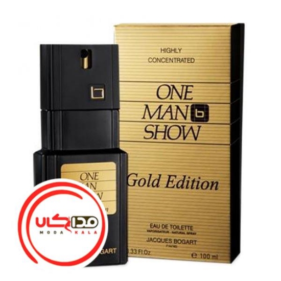 تصویر  عطر ادکلن بوگارت وان من شو گلد ادیشن | Jacques Bogart One Man Show Gold Edition