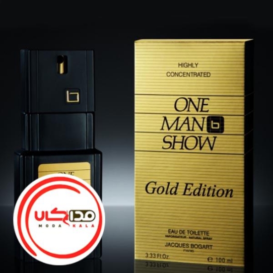 تصویر  عطر ادکلن بوگارت وان من شو گلد ادیشن | Jacques Bogart One Man Show Gold Edition