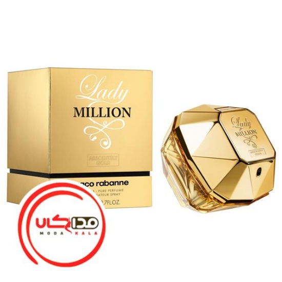 تصویر  عطر ادکلن پاکو رابان لیدی میلیون ابسولوتلی گلد | Paco Rabanne Lady Million Absolutely Gold