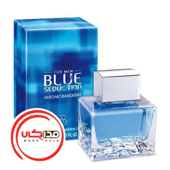 تصویر  عطر ادکلن انتونیو باندراس بلو سداکشن مردانه | Antonio Banderas Blue Seduction for men