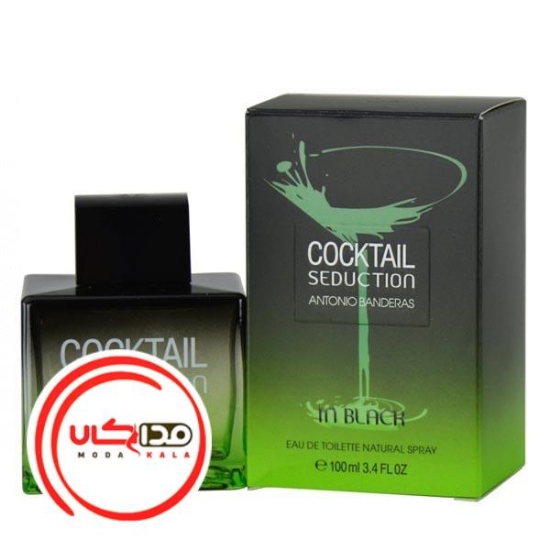 عطر ادکلن آنتونیو باندراس کوکتل سداکشن این بلک | Antonio Banderas Cocktail Seduction in Black