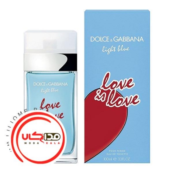 عطر ادکلن دولچه گابانا لايت بلو لاو ايز لاو پور فم زنانه | Dolce Gabbana Light Blue Love Is Love Pour Femme