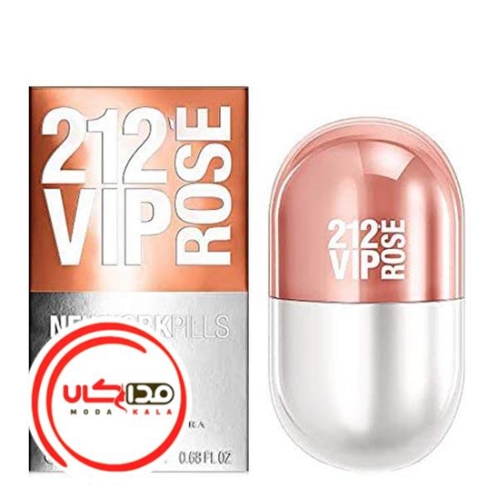 عطر ادکلن کارولينا هررا 212 وي آي پي رز پيلز | Carolina Herrera 212 VIP Rose Pills