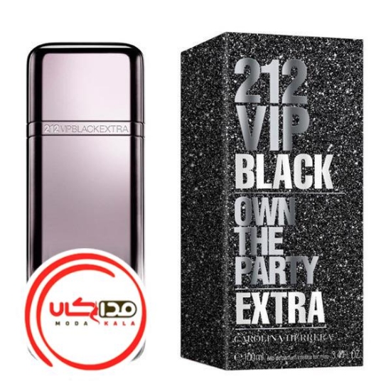 عطر ادکلن کارولینا هررا 212 وی آی پی بلک اکسترا | Carolina Herrera 212 VIP Black Extra