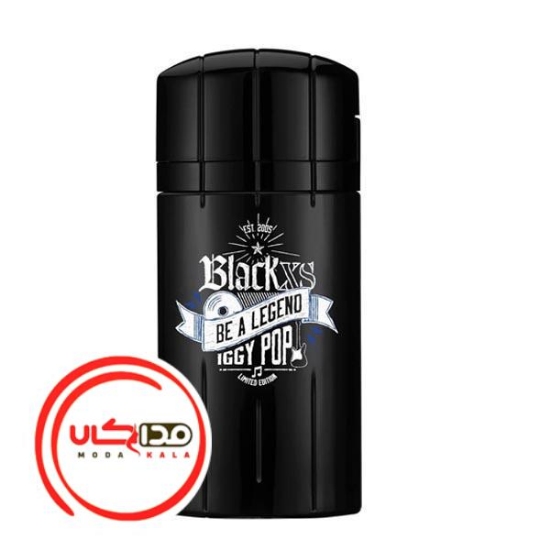 تصویر  عطر ادکلن پاکو رابان بلک ایکس اس بی لجند ایگی پاپ | Paco Rabanne Black XS Be a Legend Iggy Pop