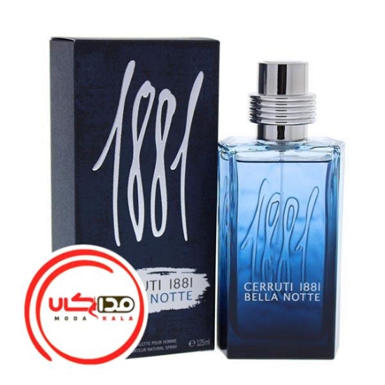 تصویر  عطر ادکلن چروتی 1881 بلا نوت مردانه | Cerruti 1881 Bella Notte Man