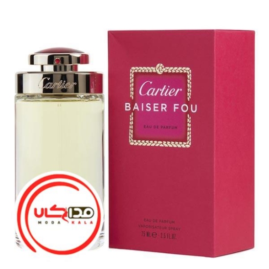 عطر ادکلن کارتیر بیسر فو | Cartier Baiser Fou