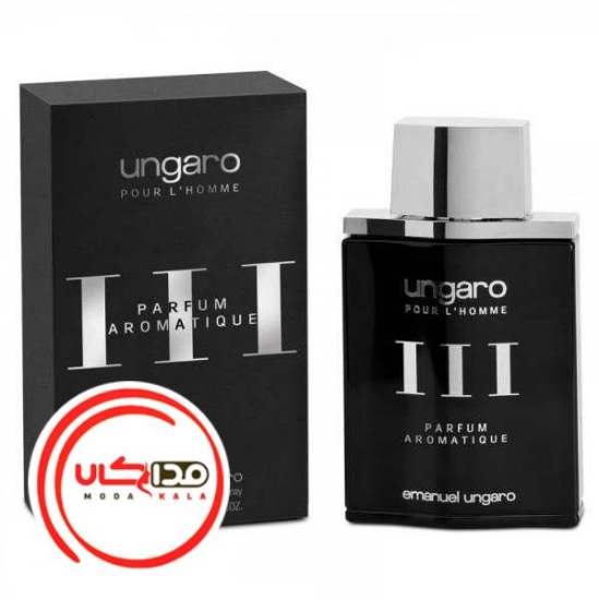 عطر ادکلن امانوئل آنگارو 3-نقره ای | Emanuel Ungaro III