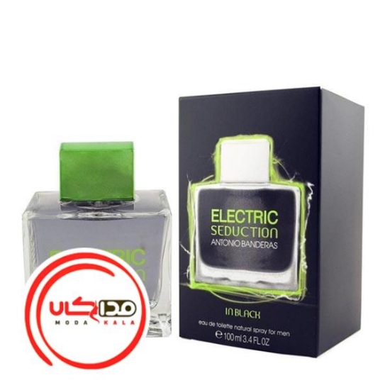 تصویر  عطر ادکلن انتونیو باندراس الکتریک سداکشن این بلک | Antonio Banderas Electric Seduction in Black