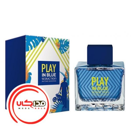 تصویر  عطر ادکلن انتونیو باندراس پلی این بلو سداکشن مردانه | Antonio Banderas Play In Blue Seduction For Men
