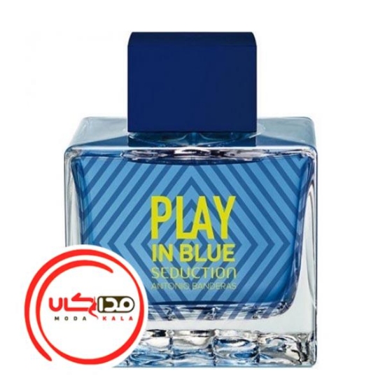 تصویر  عطر ادکلن انتونیو باندراس پلی این بلو سداکشن مردانه | Antonio Banderas Play In Blue Seduction For Men