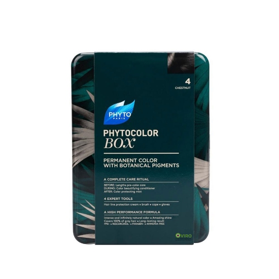 کیت رنگ مو فيتو مدل PHYTO COLOR شماره 4