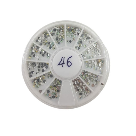مجموعه نگین طراحی ناخن شماره 46