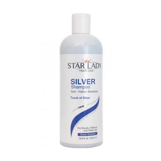 شامپو ضد زردی استار لیدی مدل Silver حجم 400 میلی لیتر