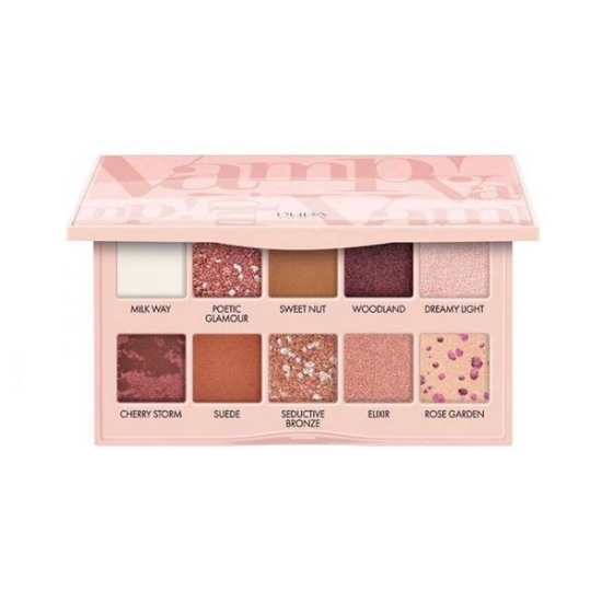 پالت سایه چشم 10 رنگ پوپا مدل VAMP SCENTED