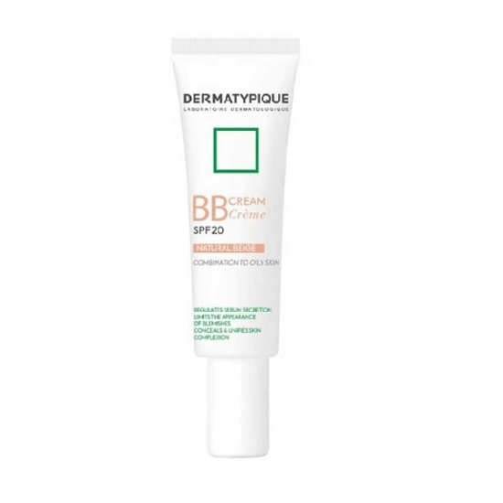 بی بی کرم SPF20 درماتیپیک رنگ بژ طبیعی حجم 30 میلی لیتر 