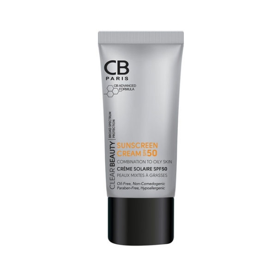کرم ضد آفتاب سی بی SPF50 پوست مختلط تا چرب