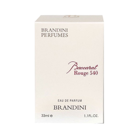 عطر جیبی اسپرت برندینی مدل Baccarat Rouge 540