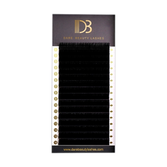 سری پالت مژه ۱۶ ردیفه DB با فر C ، ضخامت 0.07