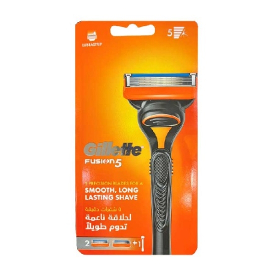 خود تراش ژیلت دسته فیوژن بهمراه 2 یدک 