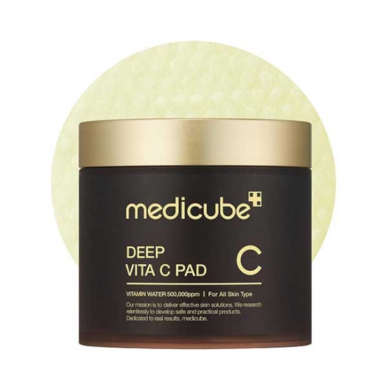 پد روشن کننده ویتامین سی مدی کیوب Medicube Deep Vita C Pad