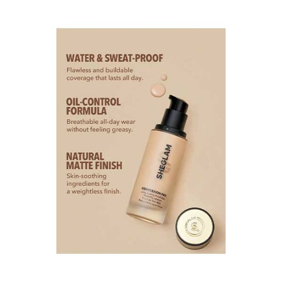 کرم پودر مات شیگلم COMPLEXION PRO رنگ fair حجم 30 میلی لیتر