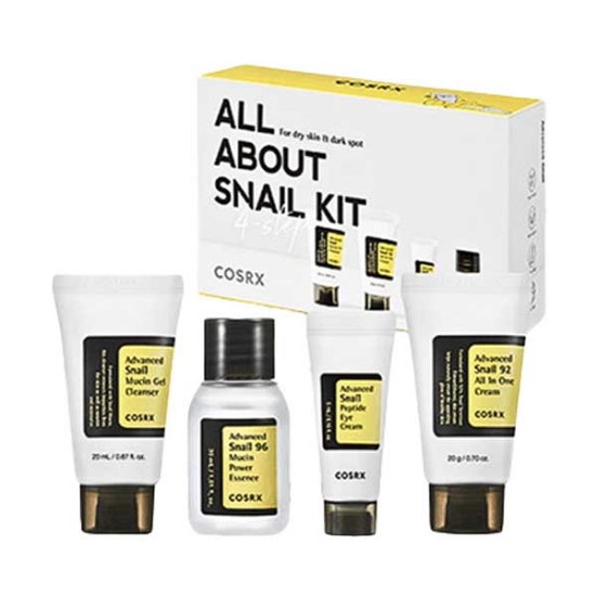 کیت چهارتایی حلزون کوزارکس ALL about snail kit