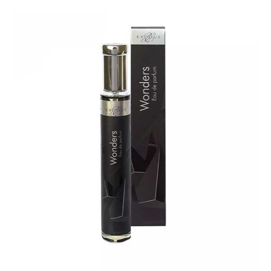 ادوپرفیوم مردانهExodus Wondersبارایحه(LALIQUE ENCRE NOIR) NO.90حجم 30میلی لیتر