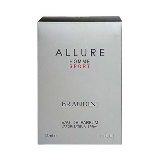 ادوپرفیوم مردانهBrandini Allure Sportبارایحه Chanel Allure Sport حجم 33 میلی لیتر