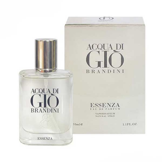 ادوپرفیوم مردانهBrandini Acqua di gio EssenzaبارایحهArmani Acqua di gio Essenzaحجم33میلی لیتر