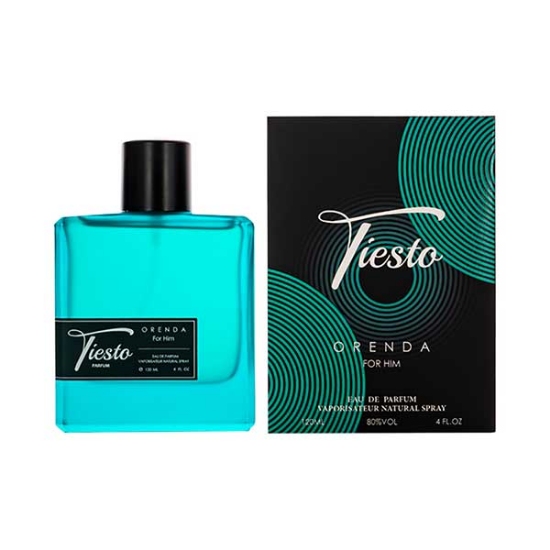 ادوپرفیوم مردانهTIESTO مدل ORENDA FOR HIMبا رایحه(کریک تیزیانا ترنزی)حجم 120 میلی لیتر  01185 