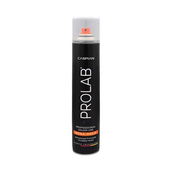 اسپری مو  کاسپین سری PROLAB مدل MEGA HOLD | مگا هلد حجم 500 میلی لیتر