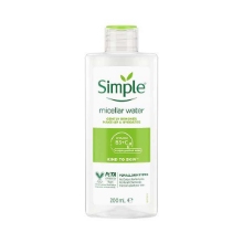  میسلار واتر سیمپل Simple مناسب انواع پوست حجم 200 میلی لیتر