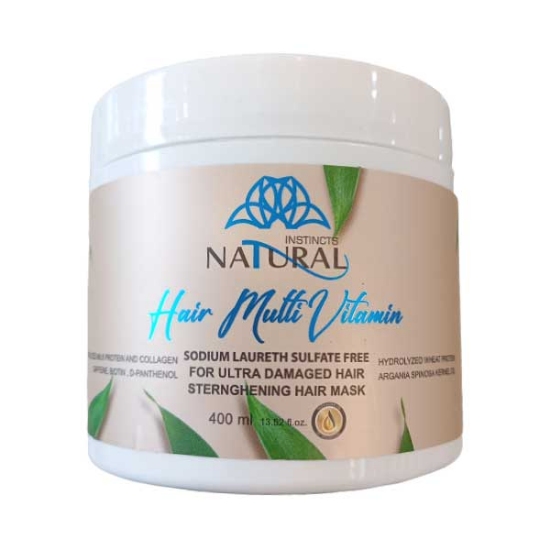 ماسک مو ویتامین کاسه ای نچرال NATURAL حجم 400 میلی لیتر