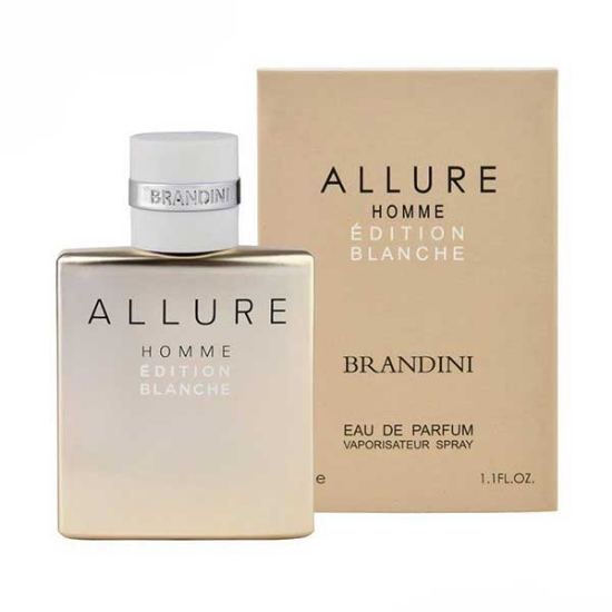 ادو پرفیوم مردانه Brandini مدل ALLURE HOMME EDITION BLANCHE حجم 33 میلی لیتر